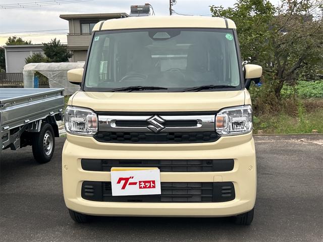 スペーシア ハイブリッドＧ　両側スライドドア　クリアランスソナー　衝突被害軽減システム　オートライト　ＬＥＤヘッドランプ　スマートキー　アイドリングストップ　電動格納ミラー　ベンチシート　ＣＶＴ　盗難防止システム　ＡＢＳ　ＥＳＣ（3枚目）