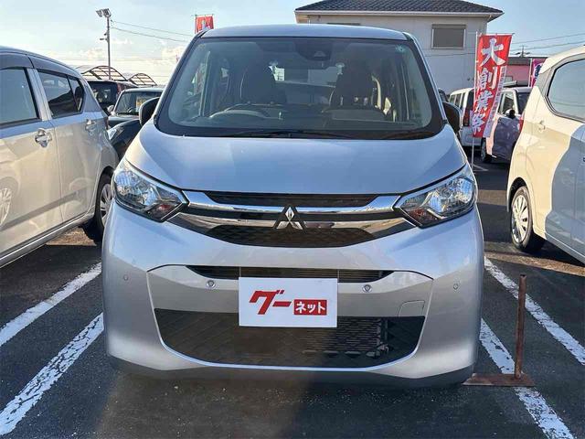 eKワゴン M ドライブレコーダー ナビ TV クリアランスソナー レーンアシスト 衝突被害軽減システム オートライト キーレスエントリー アイドリングストップ 電動格納ミラー シートヒーター ベンチシート CVT(3枚目)