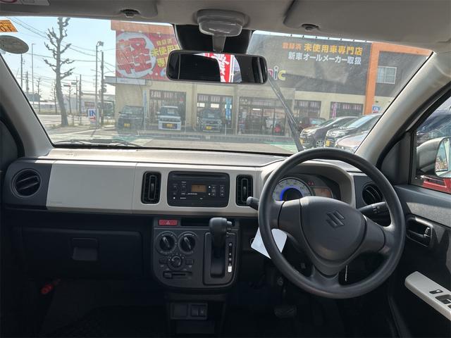 アルト L クリアランスソナー レーンアシスト 衝突被害軽減システム オートライト キーレスエントリー アイドリングストップ シートヒーター CVT 盗難防止システム ABS ESC ミュージックプレイヤー接続可(50枚目)