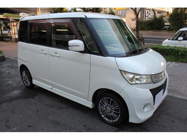 パレットＳＷ ＸＳ　検査９年１０月／走行１００３００ｋｍ／純正フルエアロ／アルミ／社外ナビ／ＴＶ／バックモニター／片側電動スライドドア／タイミングチェーン車（12枚目）