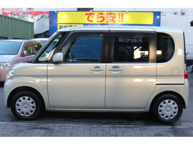 タント Ｘリミテッド　検査９年１０月／走行８３８００ｋｍ／社外ナビ／ＴＶ／バックモニター／電動スライドドア／タイミングチェーン車（5枚目）