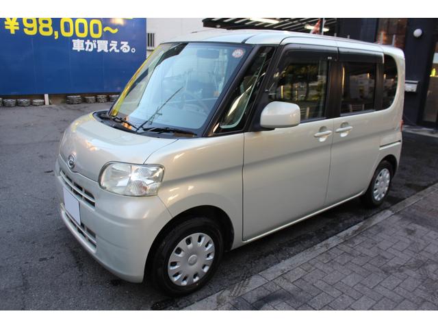 タント Ｘリミテッド　検査９年１０月／走行８３８００ｋｍ／社外ナビ／ＴＶ／バックモニター／電動スライドドア／タイミングチェーン車（10枚目）