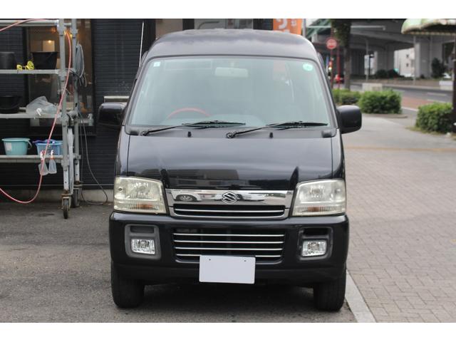 エブリイワゴン ジョイポップターボ　検査９年１０月／タイミングチェーン／４速オートマ／ターボ車／両側スライドドア（3枚目）