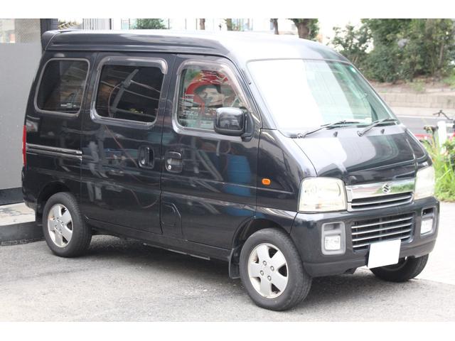 エブリイワゴン ジョイポップターボ　検査９年１０月／タイミングチェーン／４速オートマ／ターボ車／両側スライドドア（4枚目）