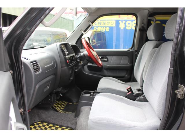 エブリイワゴン ジョイポップターボ　検査９年１０月／タイミングチェーン／４速オートマ／ターボ車／両側スライドドア（18枚目）