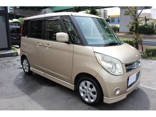 パレット ＴＳ　検査９年１０月／走行５９８００ｋｍ／社外ナビ／ＴＶ／ターボ車／両側電動スライドドア（9枚目）