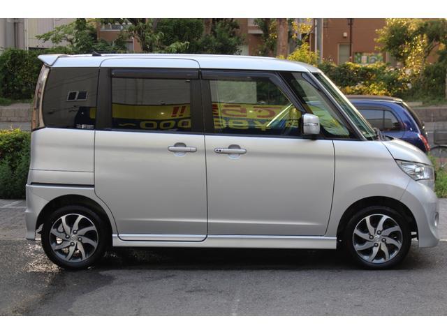 パレットＳＷ ＸＳ　検査９年１０月／走行１１１５００ｋｍ／整備記録簿／社外ナビ／ＡＵＸ／純正フルエアロ／アルミ／電動スライドドア／タイミングチェーン車（7枚目）