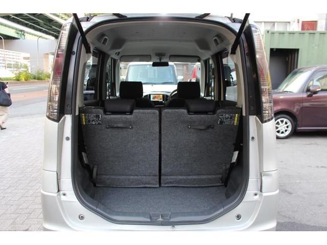 パレットＳＷ ＸＳ　検査９年１０月／走行１１１５００ｋｍ／整備記録簿／社外ナビ／ＡＵＸ／純正フルエアロ／アルミ／電動スライドドア／タイミングチェーン車（19枚目）