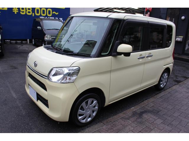 タント Ｘ　検査９年１０月／片側電動スライドドア／タイミングチェーン車両（10枚目）