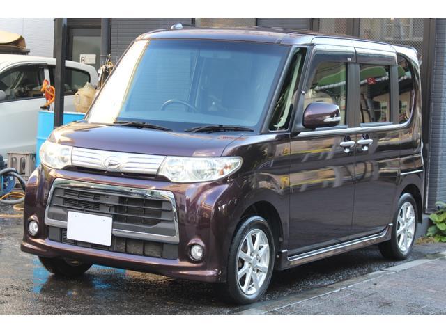 タント カスタムＸ　検査９年７月／ナビ／ＴＶ／電動スライドドア／タイミングチェーン車両（2枚目）