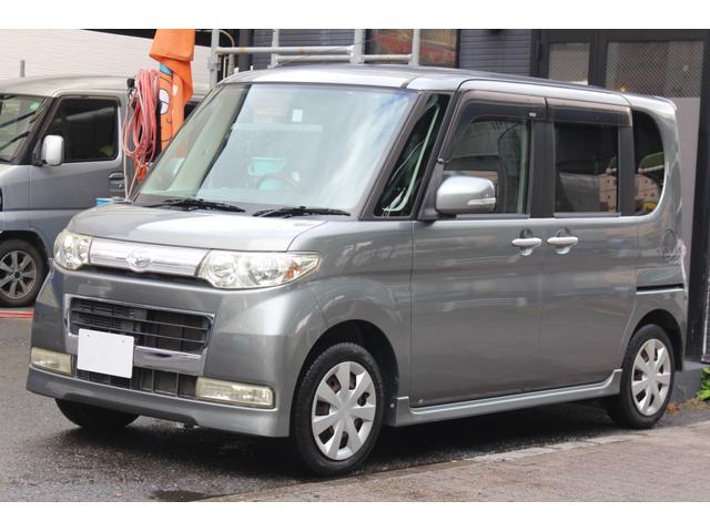 タント カスタムL 検査8年3月/走行110900km/社外ナビ/TV/タイミングチェーン車(2枚目)