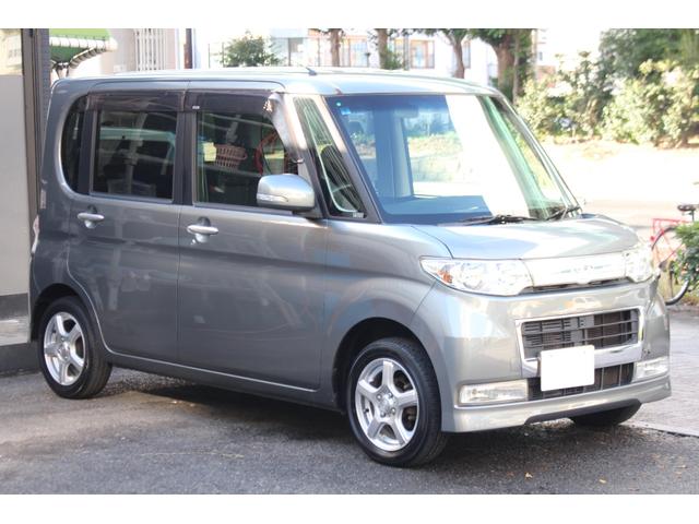 タント カスタムL 検査8年3月/走行110900km/社外ナビ/TV/タイミングチェーン車(4枚目)