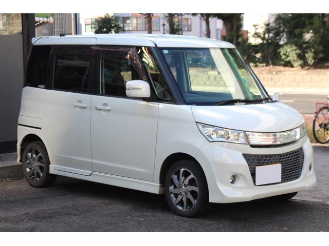 パレットSW TS 検査8年11月/社外ナビ/TV/ETC/両側パワースライドドア/タイミングチェーン車(3枚目)