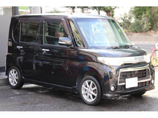 タント カスタムL 検査9年11月/後期モデル/純正フルエアロ/アルミ/スライドドア/タイミングチェーン車(4枚目)