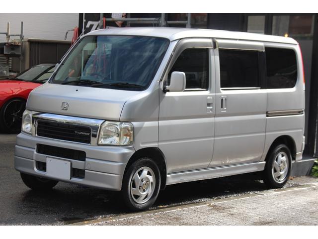 バモス ターボ 検査9年10月/スタビライザー&ハブベアリング交換渡/タイミングベルト交換済/純正アルミホイール(2枚目)