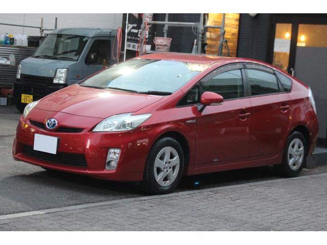 プリウス 検査9年11月/走行101500km/社外ナビ/TV/バックモニター/ETC/タイミングチェーン(2枚目)