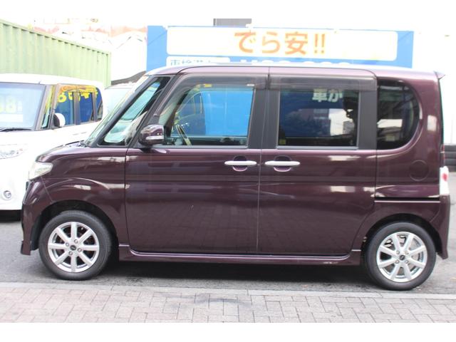 タント カスタムX 検査9年11月/走行95900km/記録簿/社外CD/スライドドア/タイミングチェーン車(9枚目)