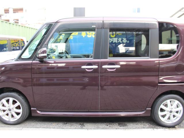 タント カスタムX 検査9年11月/走行95900km/記録簿/社外CD/スライドドア/タイミングチェーン車(13枚目)