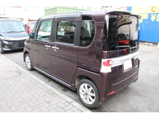 タント カスタムX 検査9年11月/走行95900km/記録簿/社外CD/スライドドア/タイミングチェーン車(14枚目)