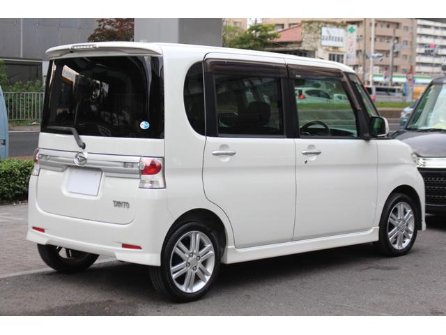 タント カスタムＲＳ　検査９年１１月／後期モデル／整備記録簿／純正フルエアロ／アルミ／社外ナビ／電動スライドドア／タイミングチェーン車（6枚目）