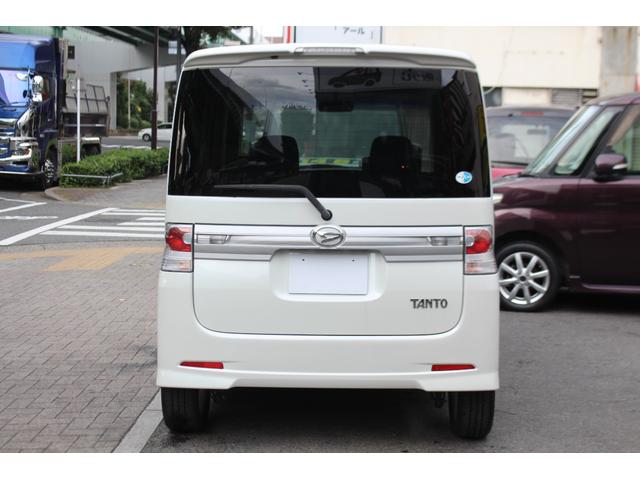 タント カスタムＲＳ　検査９年１１月／後期モデル／整備記録簿／純正フルエアロ／アルミ／社外ナビ／電動スライドドア／タイミングチェーン車（7枚目）