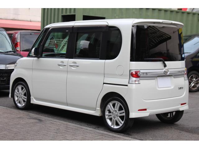 タント カスタムＲＳ　検査９年１１月／後期モデル／整備記録簿／純正フルエアロ／アルミ／社外ナビ／電動スライドドア／タイミングチェーン車（8枚目）