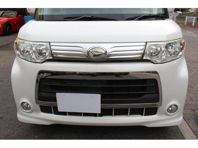 タント カスタムＲＳ　検査９年１１月／後期モデル／整備記録簿／純正フルエアロ／アルミ／社外ナビ／電動スライドドア／タイミングチェーン車（11枚目）