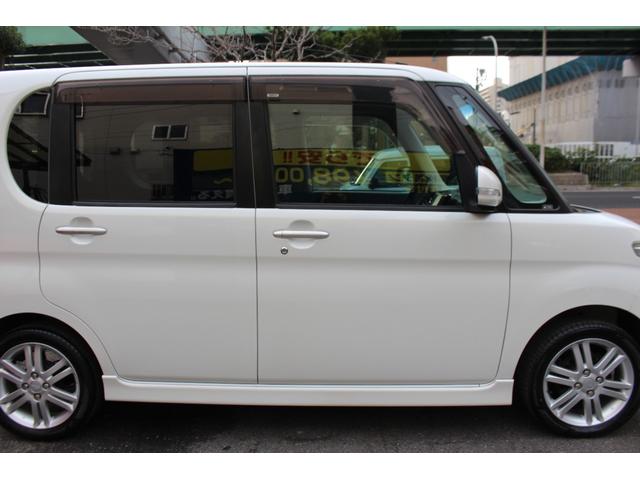 タント カスタムＲＳ　検査９年１１月／後期モデル／整備記録簿／純正フルエアロ／アルミ／社外ナビ／電動スライドドア／タイミングチェーン車（17枚目）