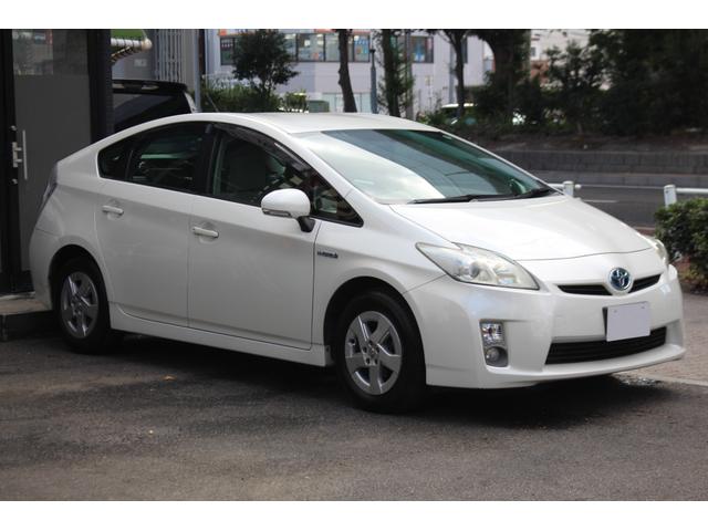 プリウス Ｓ　検査９年１１月／走行１１１５００ｋｍ／１オーナー／禁煙車／記録簿／ＥＴＣ／タイミングチェーン車（4枚目）