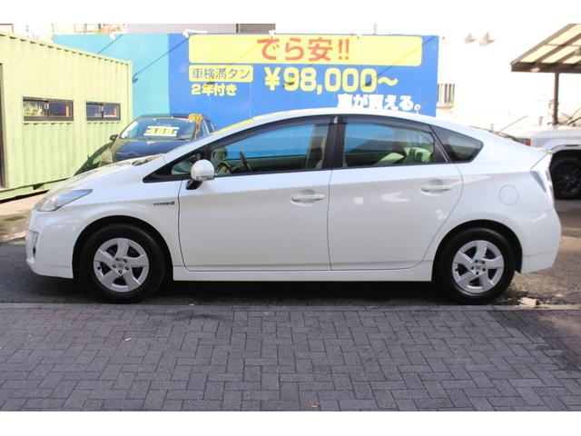 プリウス Ｓ　検査９年１１月／走行１１１５００ｋｍ／１オーナー／禁煙車／記録簿／ＥＴＣ／タイミングチェーン車（9枚目）