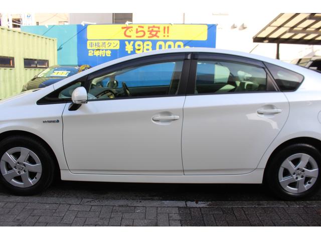 プリウス Ｓ　検査９年１１月／走行１１１５００ｋｍ／１オーナー／禁煙車／記録簿／ＥＴＣ／タイミングチェーン車（13枚目）