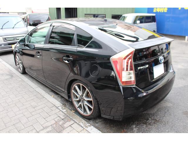 プリウス Ｇ　検査７年１１月／Ｇ，Ｓアルミ／ドラレコ／レーダー／ムーンルーフソーラー付／純正ＨＤＤナビ／フルセグＴＶ／バックカメラ／ＥＴＣ／社外マフラー／車高調／ＵＳヘッドライト／社外テール／タイミングチェーン車（14枚目）