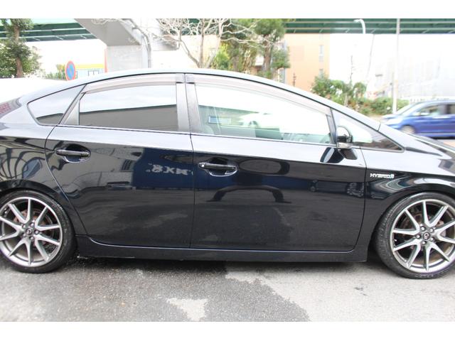 プリウス Ｇ　検査７年１１月／Ｇ，Ｓアルミ／ドラレコ／レーダー／ムーンルーフソーラー付／純正ＨＤＤナビ／フルセグＴＶ／バックカメラ／ＥＴＣ／社外マフラー／車高調／ＵＳヘッドライト／社外テール／タイミングチェーン車（17枚目）