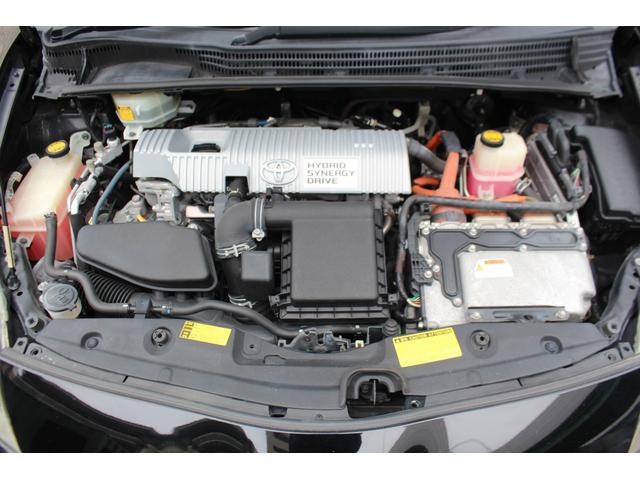 プリウス Ｇ　検査７年１１月／Ｇ，Ｓアルミ／ドラレコ／レーダー／ムーンルーフソーラー付／純正ＨＤＤナビ／フルセグＴＶ／バックカメラ／ＥＴＣ／社外マフラー／車高調／ＵＳヘッドライト／社外テール／タイミングチェーン車（24枚目）