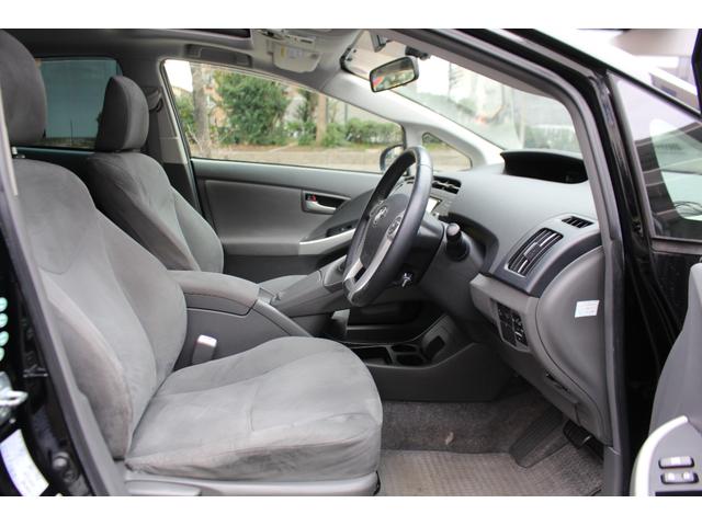 プリウス Ｇ　検査７年１１月／Ｇ，Ｓアルミ／ドラレコ／レーダー／ムーンルーフソーラー付／純正ＨＤＤナビ／フルセグＴＶ／バックカメラ／ＥＴＣ／社外マフラー／車高調／ＵＳヘッドライト／社外テール／タイミングチェーン車（34枚目）