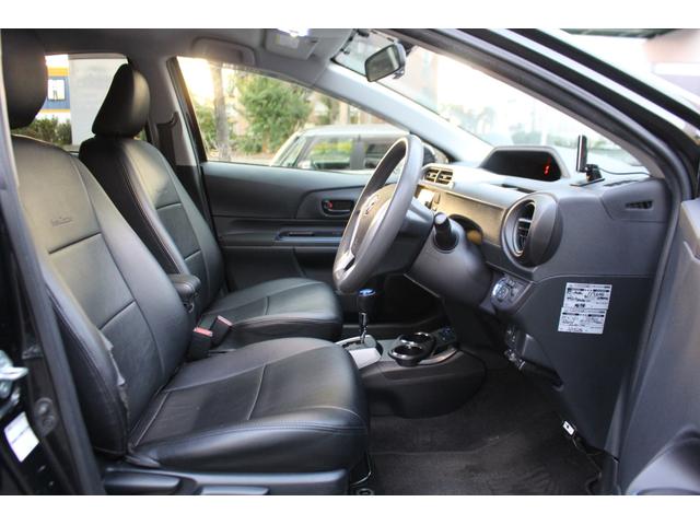 アクア Ｓ　検査９年１１月／黒革調シートカバー／社外ナビ／ＴＶ／ＥＴＣ／社外アルミ／タイミングチェーン車（33枚目）