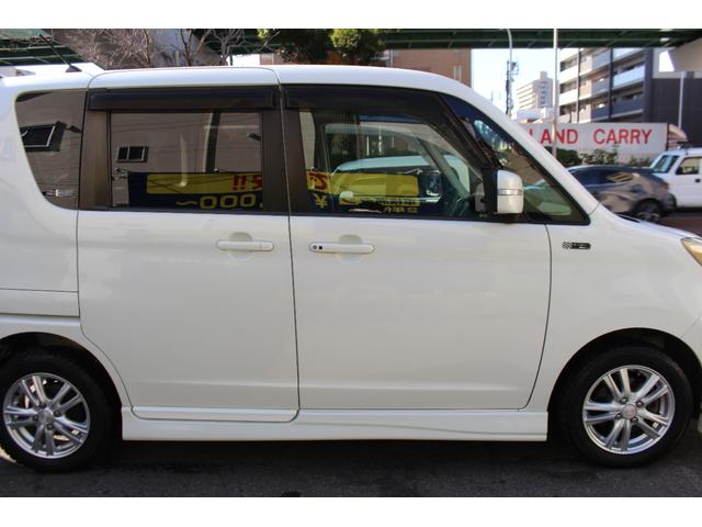 ソリオ ブラック＆ホワイトＩＩ　アイドリングストップ　検査８年３月／走行１１３２００ｋｍ／整備記録簿／純正フルエアロ／社外ナビ／電動スライドドア／ＥＴＣ／シートヒーター／ＬＥＤヘッドライト（17枚目）