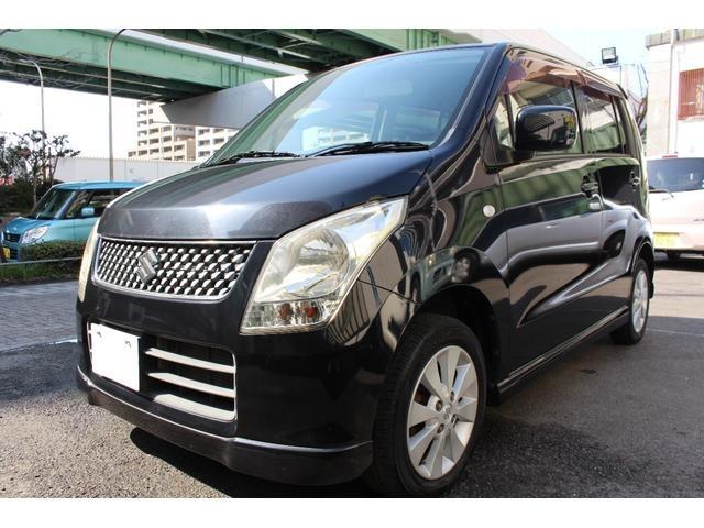 ワゴンＲ 　検査７年１１月／走行８７２００ｋｍ／純正フルエアロ＆アルミ／タイミングチェーン車（2枚目）