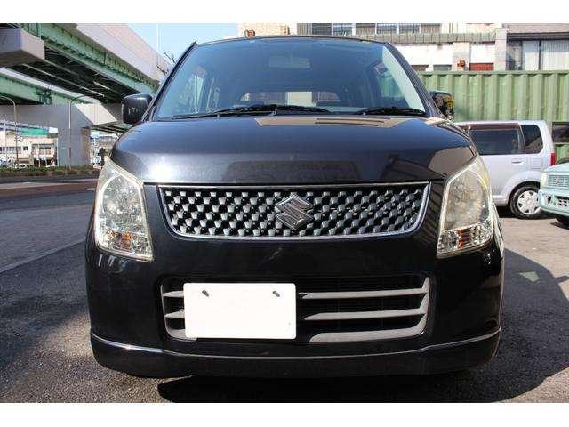 ワゴンＲ 　検査７年１１月／走行８７２００ｋｍ／純正フルエアロ＆アルミ／タイミングチェーン車（3枚目）