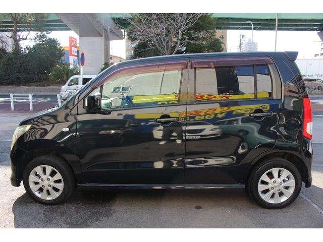 ワゴンＲ 　検査７年１１月／走行８７２００ｋｍ／純正フルエアロ＆アルミ／タイミングチェーン車（5枚目）