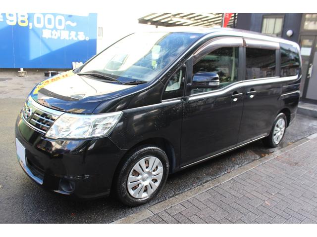 セレナ 20S 検査9年9月25日/走行42800km/社外ナビ/TV/バックカメラ/電動スライドドア/タイミングチェーン車(10枚目)