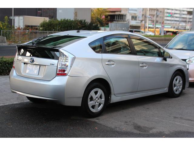 プリウス S 検査8年12月/整備記録簿/社外ナビ/地デジ/バックカメラ/スマートキー/タイミングチェーン車(6枚目)