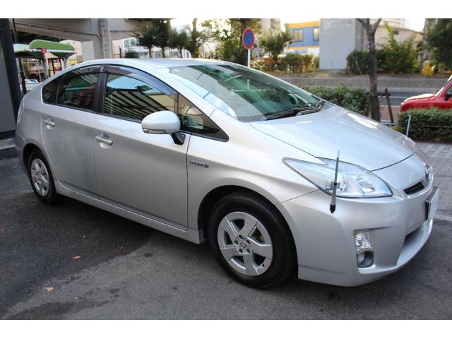 プリウス S 検査8年12月/整備記録簿/社外ナビ/地デジ/バックカメラ/スマートキー/タイミングチェーン車(12枚目)