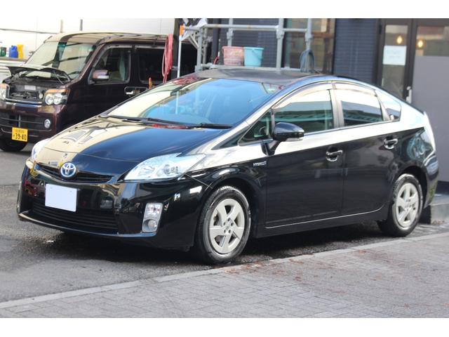 プリウス S 検査9年12月/1オーナー/禁煙車/整備記録簿/社外ナビ/TV/バックカメラ/ビルトインETC/スマートキー/タイミングチェーン車(2枚目)