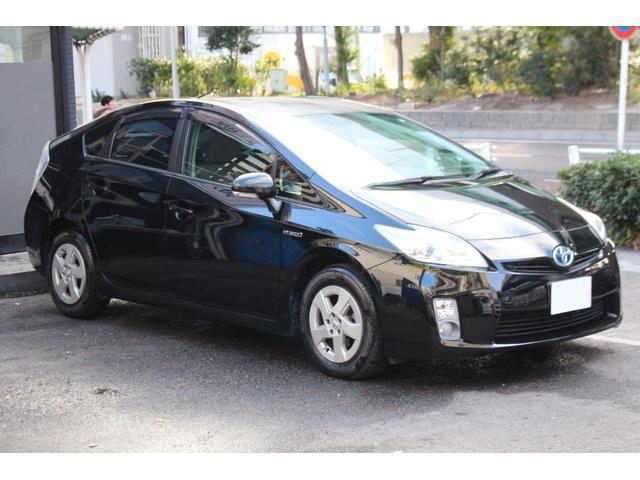 プリウス S 検査9年12月/1オーナー/禁煙車/整備記録簿/社外ナビ/TV/バックカメラ/ビルトインETC/スマートキー/タイミングチェーン車(4枚目)