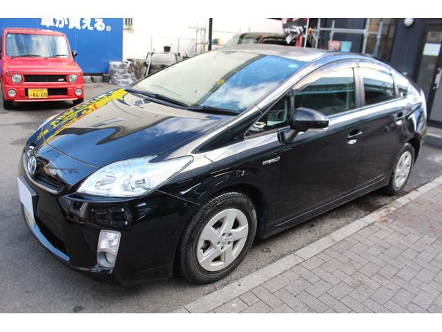 プリウス S 検査9年12月/1オーナー/禁煙車/整備記録簿/社外ナビ/TV/バックカメラ/ビルトインETC/スマートキー/タイミングチェーン車(10枚目)