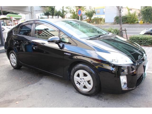 プリウス S 検査9年12月/1オーナー/禁煙車/整備記録簿/社外ナビ/TV/バックカメラ/ビルトインETC/スマートキー/タイミングチェーン車(12枚目)