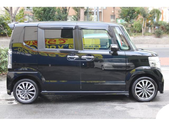 N-BOXカスタム G・ターボLパッケージ 検査9年12月/社外ナビ/フルセグTV/ETC/バックカメラ/両側電動スライドドア(5枚目)