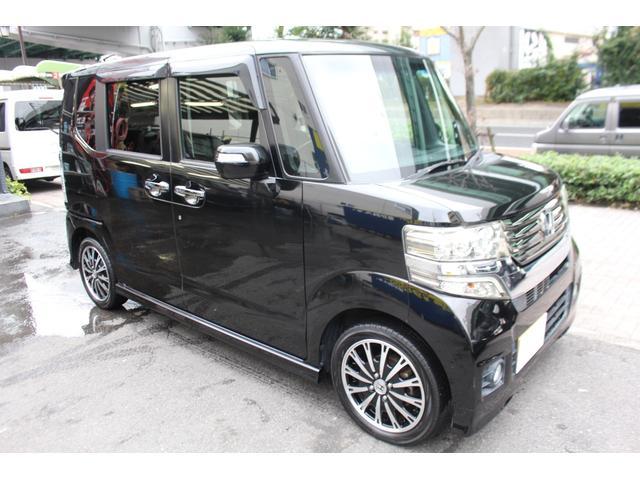 N-BOXカスタム G・ターボLパッケージ 検査9年12月/社外ナビ/フルセグTV/ETC/バックカメラ/両側電動スライドドア(12枚目)