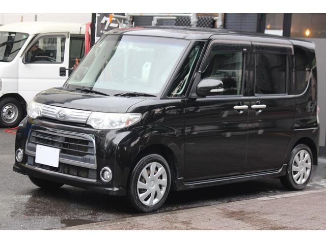 タント カスタムＸ　検査１０年１月／ナビ／ＴＶ／片側電動スライドドア／タイミングチェーン車両（2枚目）